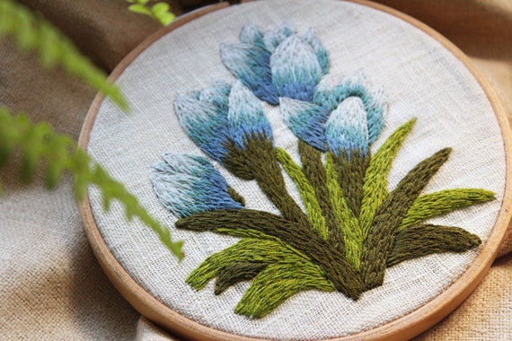 Winslow Hand Embroidered Hoop Art ON SALE