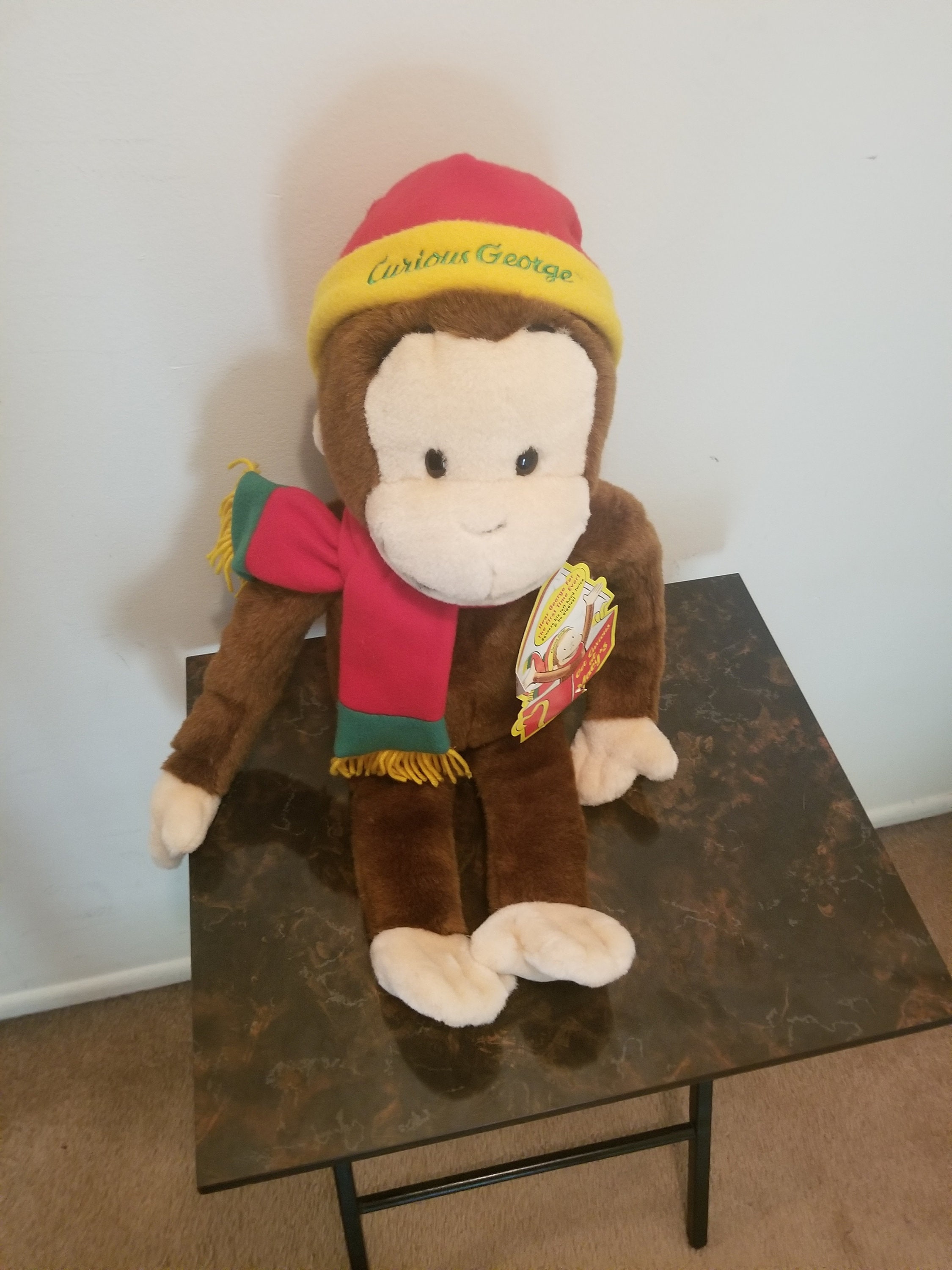 curious george beanie baby