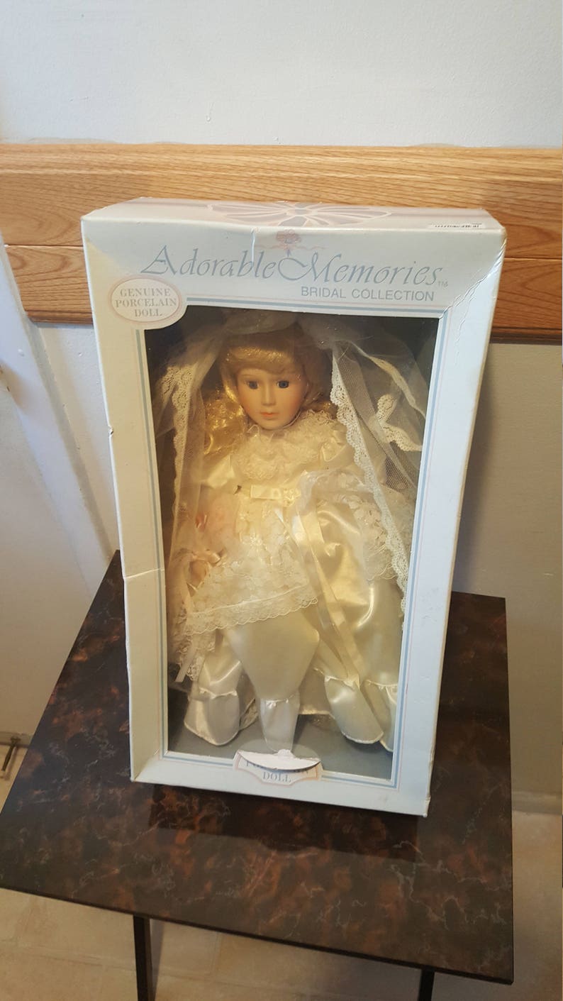 adorable memories genuine porcelain doll