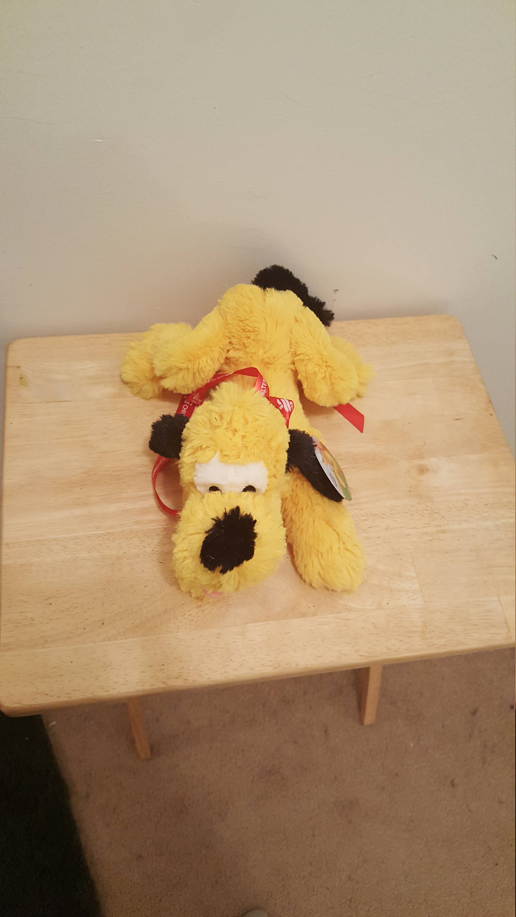 pluto plush toy