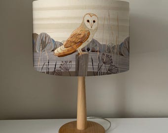 Lampshade/Barn Owl/ Original Design