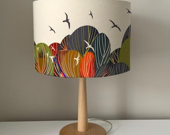 Lampshade/ Seagull&Treetops/Original Design