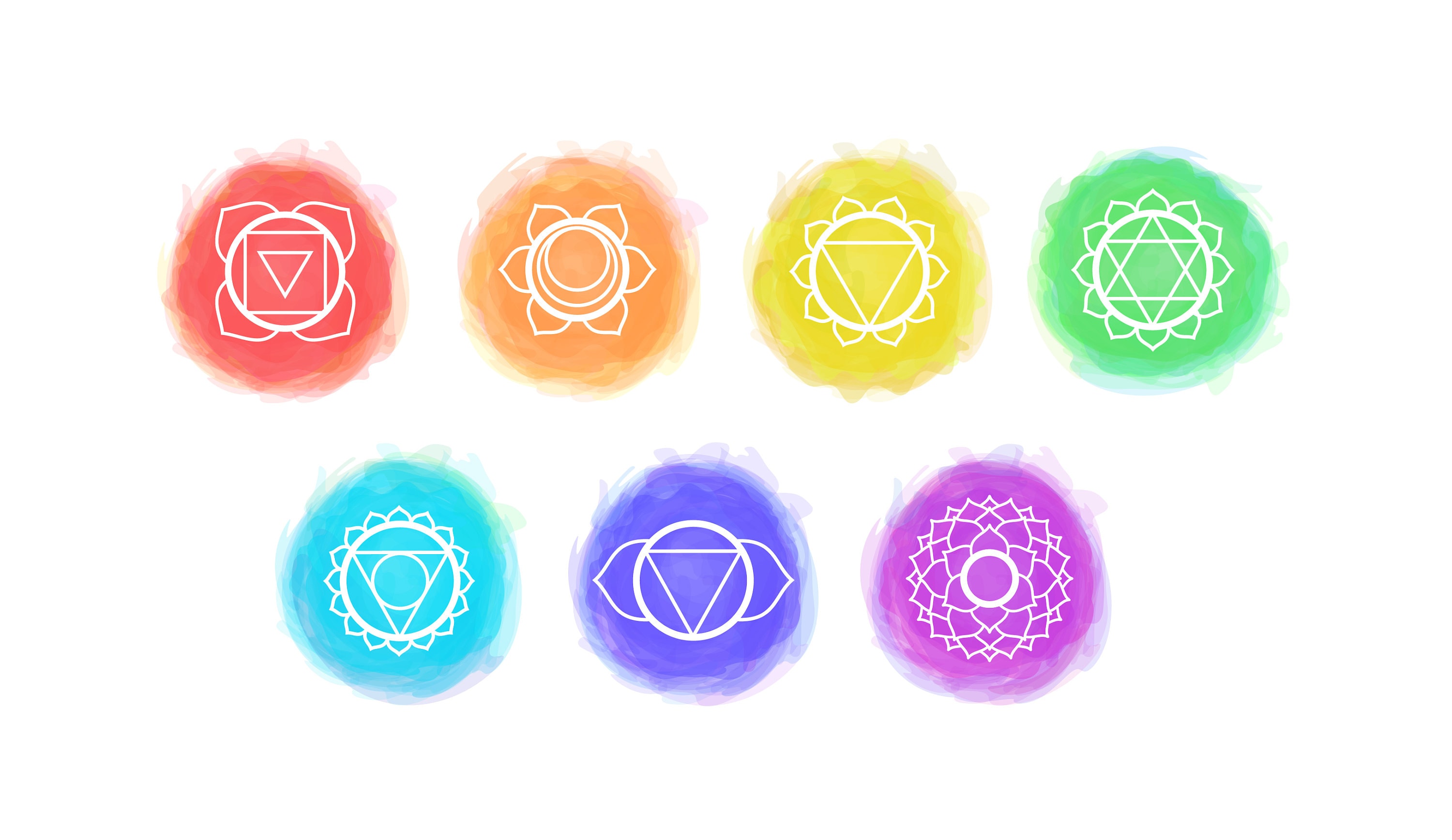 Chakra Symbols SVG Graphics Instant Digital Download Etsy Australia