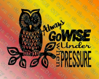 SVG Cut File Pressure Cooker GoWise Owl Instant Download