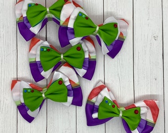 4" Buzz Lightyear Toy Story Haarschleife