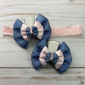 3” Remy Ratatouille Toddler / Baby Hair Bow Epcot