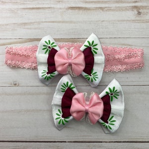3” The Haunted Mansion / Sally Slater Tightrope Walker Hair Bow for Toddler / Baby
