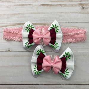 3 The Haunted Mansion / Sally Slater Tightrope Walker Hair Bow for Toddler / Baby image 1