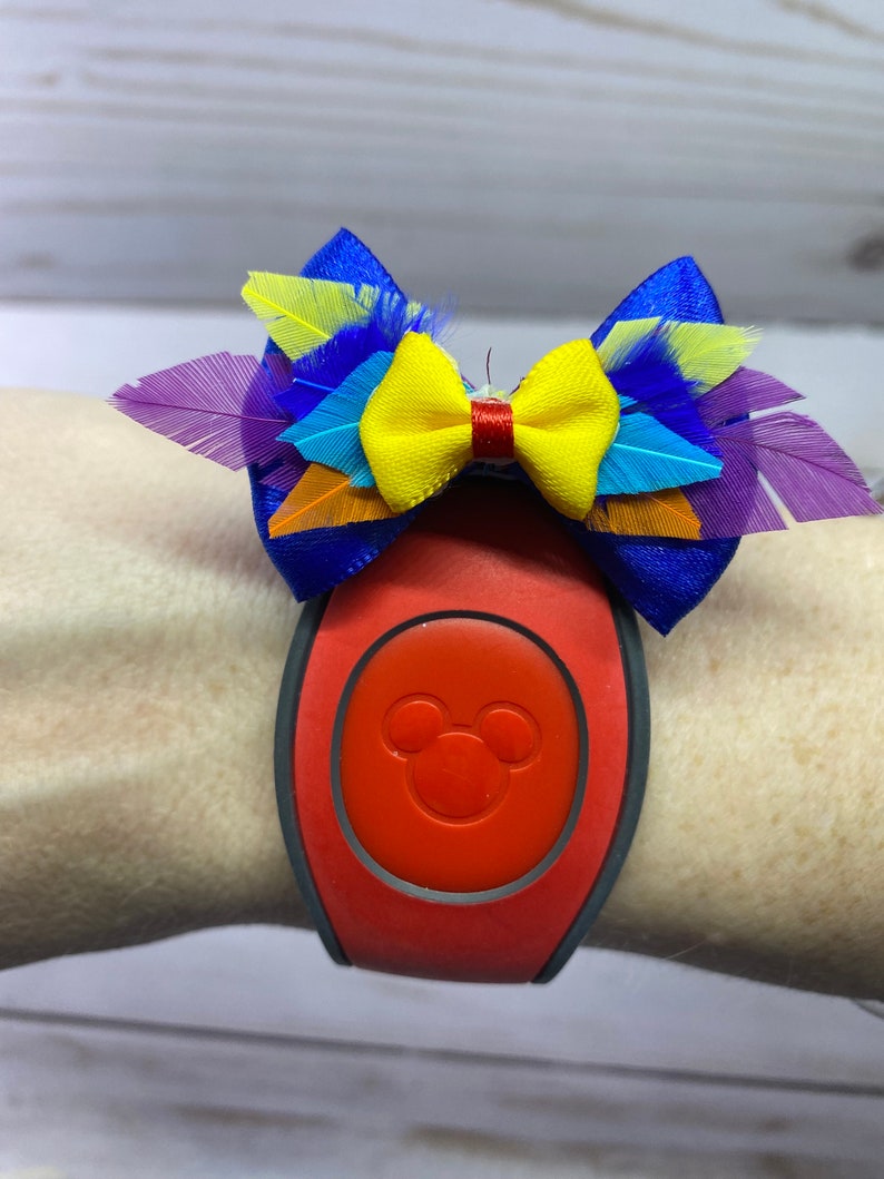 2 Kevin Inspired Disney Up Magic Band Bow image 2