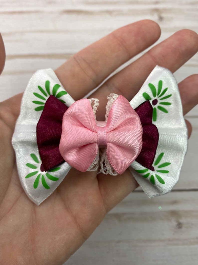 3 The Haunted Mansion / Sally Slater Tightrope Walker Hair Bow for Toddler / Baby image 2