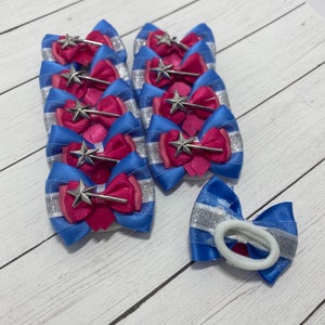 2 Fairy Godmother Inspired Magic Band Bow / Disney Princess Magic Band Bow / Mini Hair Bow image 7