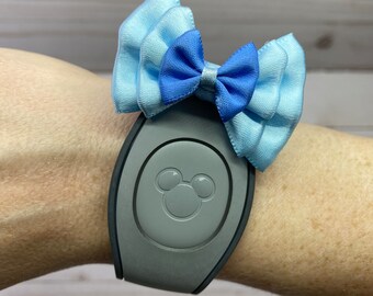 2" Wendy Darling Magic Band Bow / Disney Magic Band Bow Peter Pan / Mini Hair Bow