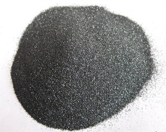 200 g (7 oz.) Classificato (grana F16 - F1000) Carburo di silicio nero (SiC, C48), abrasivo, lucidante, lappante