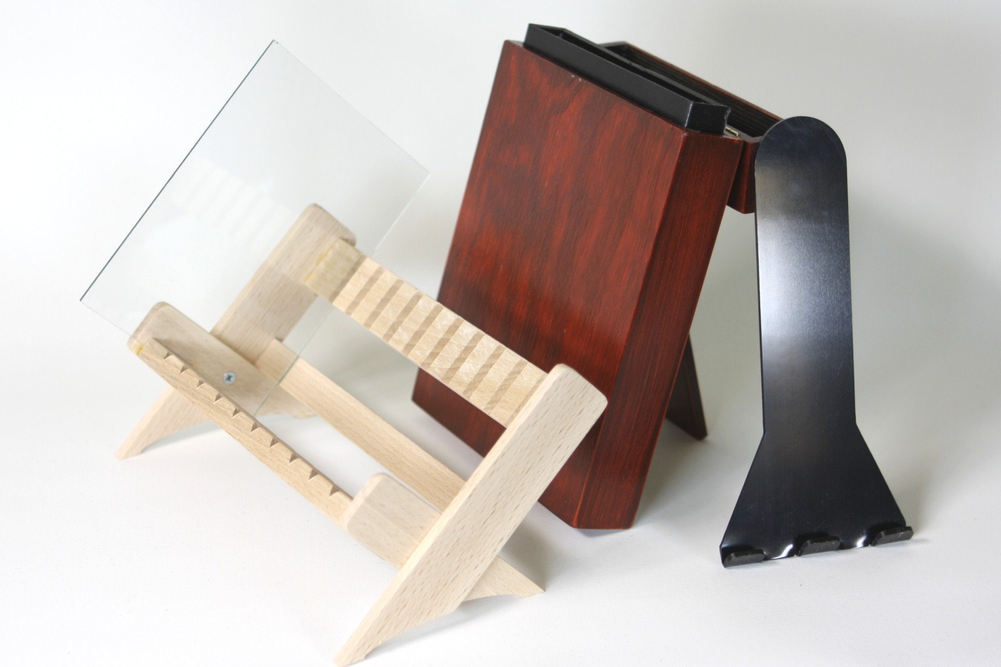 Wet Plate Collodion 4x5 Kit Bath Box and Dipper and Rack Free Shipping