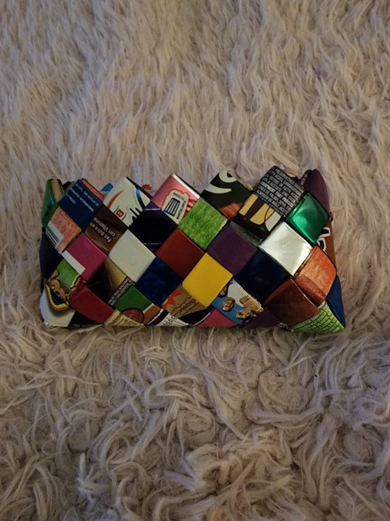 Change Purse From Israel Handmade With wrappers 6"