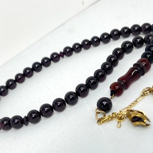 Antique Natural Yemen Agate Prayer Beads, Rosary Beads Collectors Item
