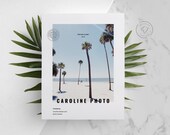 Pricing Guide for photographers, 8,5 x 11", Photoshop Template, Photography Price List Template, Business and marketing, Creative Templates