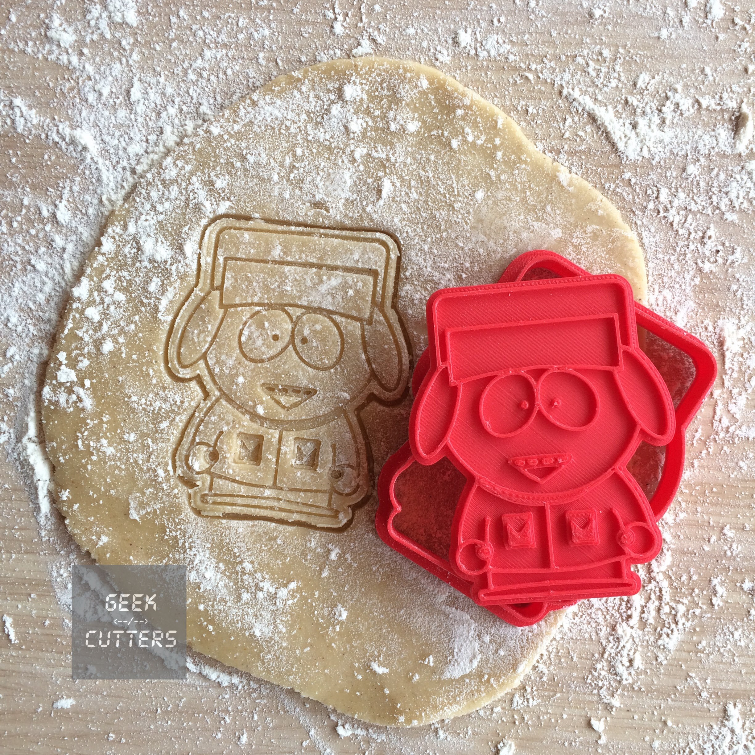 South Park Kyle Cookie Cutter Dishwasher safe option Etsy