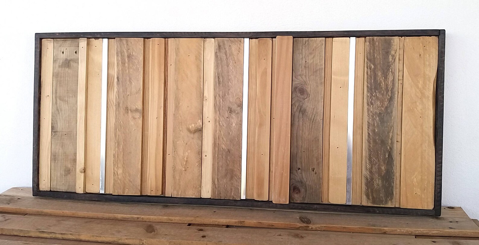 Reclaimed Wood Wall Art Frame Wood Wall Decor Rustic Home Etsy