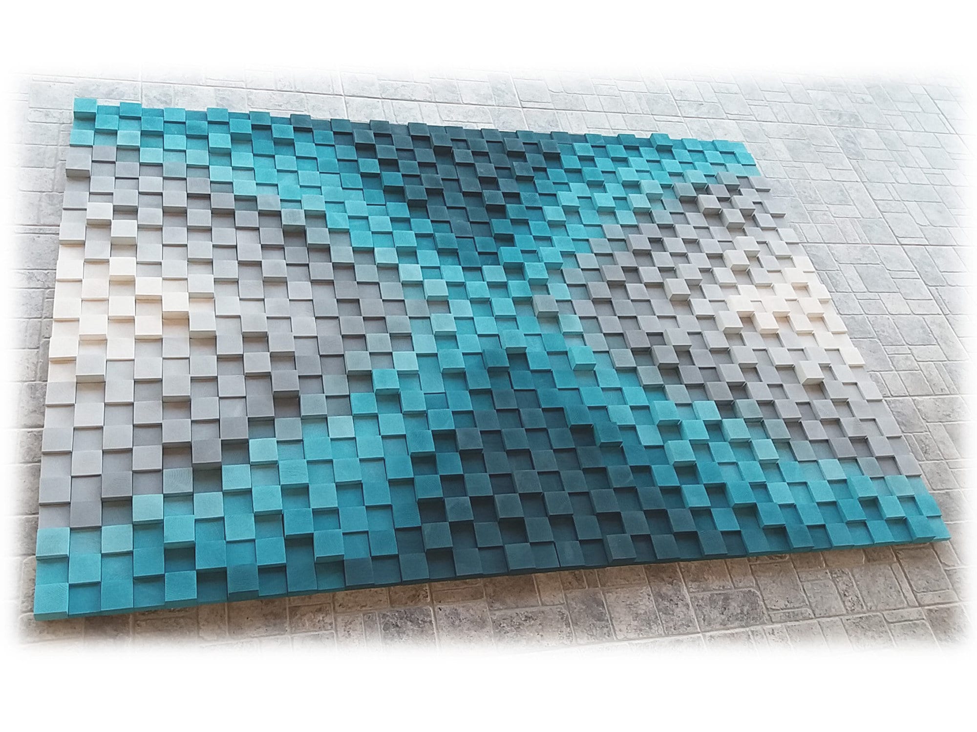 Large Wall Sculpture Large Wood Art Wall Hanging in Shades of Etsy