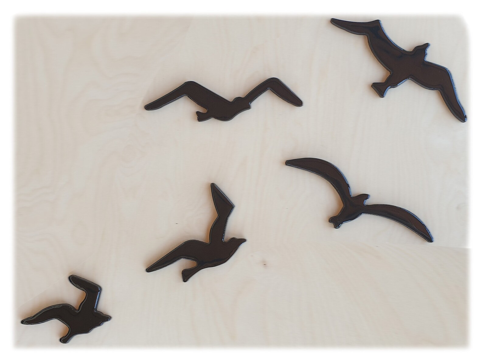 Birds Wood Wall Art for Modern Wall Decor Modern Wood Wall Etsy