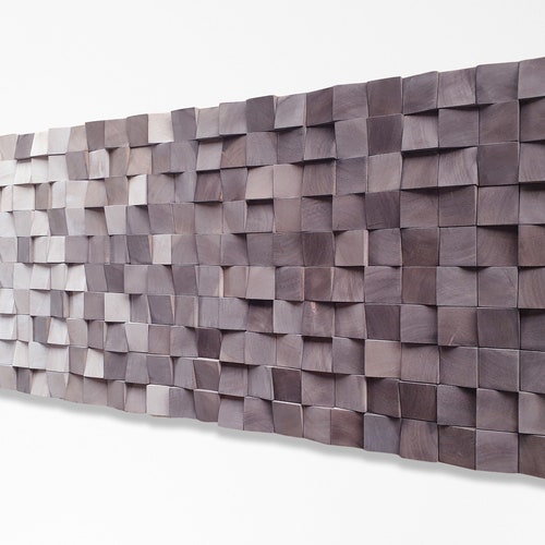 Rustic Decor Wood Art Living Room Picture Large Wall Etsy