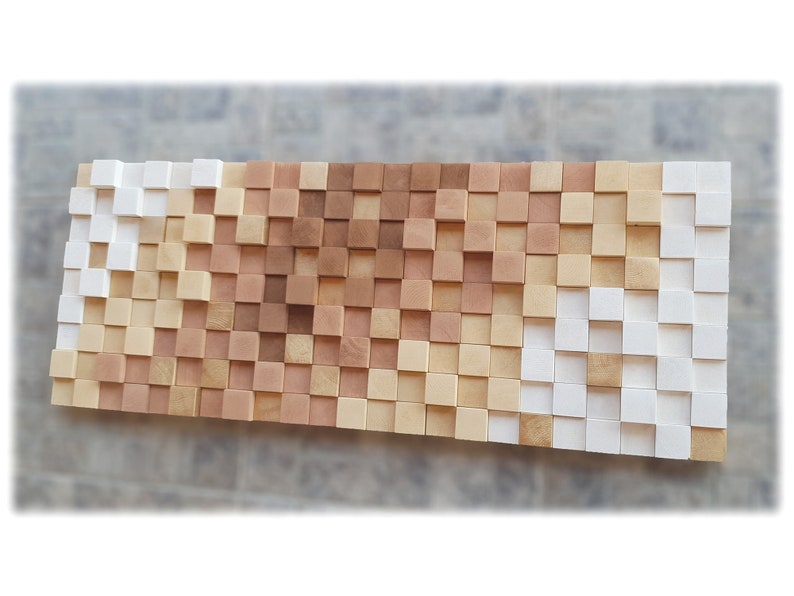 Sand and Gold Wall Decor Wooden Wall Art Wood Wall Etsy