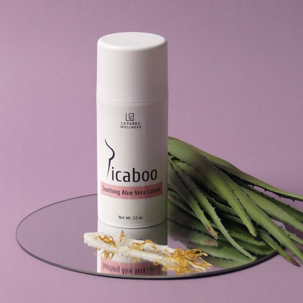 Picaboo Aloe Vera Soothing Lotion, Nourishing Skin Moisturizer, Natural Ingredients for Red, Itchy Skin Relief, Ideal Wellness Gift