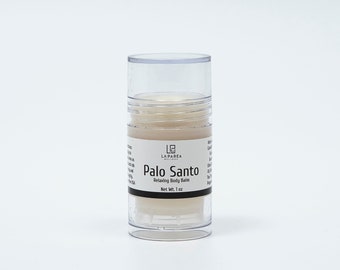 Palo Santo Muscle Rub, Soothing Herbal Balm for Sore Muscles & Joints, Great Natural Wellness Gift, Gift for Athletes, Natural Muscle Rub.