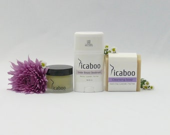 Soothing Picaboo Balm - Anti-Chafing Skin Comfort - Under-Breast Deodorant - Natural Wellness Self-Care Gift