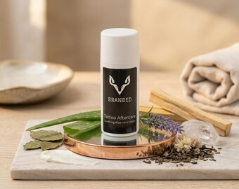 Tattoo Lotion, Soothing Aloe Vera Aftercare Moisturizer