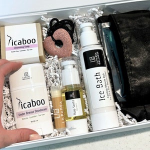 Post Workout Recovery Gift Set: Muscle Relief, Ice Bath Cooling Rub