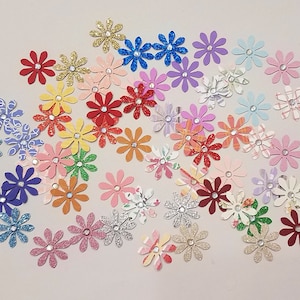 30 Papierblumen / Papierblumen / Papierblumen / Papierblumen / Strass / Papierblumen