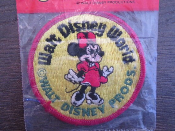 Minnie and Mickey Mouse 3 Variants Head Parody Embroidery 