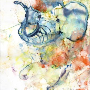 Whimsical Elephant Print, Elephant Art, Art for Baby&#39;s Nursery, Art for Boy&#39;s Room, Art for Girl&#39;s Room, Nursery Prints, Whimsical Animals