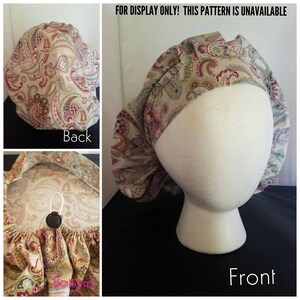 Adjustable Bouffant Scrub Hat