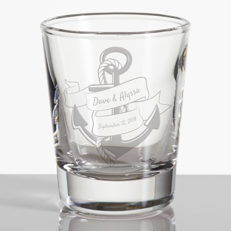 Personalized Shot Glass Groomsmen Usher Gift Custom Shot Etsy