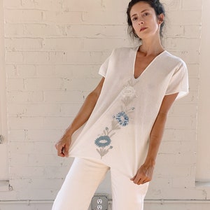 Huipil Yalalag | Artisanal Mexican Huipil | All Cotton | Mexican Blouse | Embroidered Blouse | Mexican Top | All Cotton