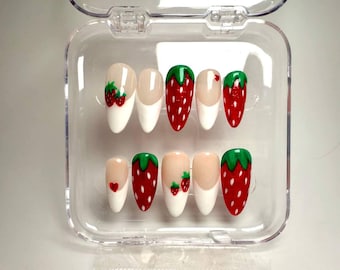Niales de fresa kawaii