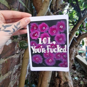 cheeky postcards pack