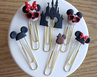 Minnie Mickey Trip Planner Clips