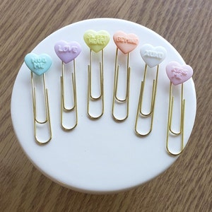 Valentine Candy Planner TN Clips