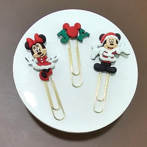 Mickey and Minnie Christmas Planner TN Clips