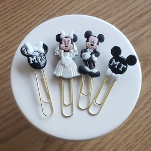Mr Mickey & Mrs Minnie TN Planner Clips