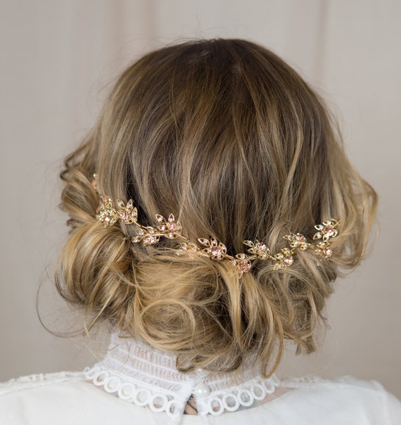 floral hair vine