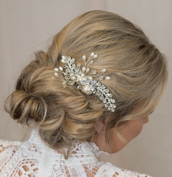 Hair Accessories Art Deco Hair Comb Wedding Hairpiece Bridal Etsy