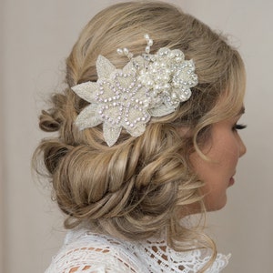 Vintage Bridal Hair Accessories Crystal  Headband 1920's Bride Hair Jewlery Art Deco Hair Comb Victorian Hair Accessories Old Fashion Comb