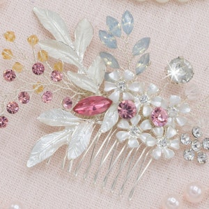 Bridal hair comb Bridal comb Pearl hair comb Wedding Hair piece Bridal headpiece Bridal hair accessories Wedding Hair jewelry Wedding comb