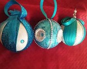 teal christmas ornaments handmade ornaments christmas baubles christmas tree ornaments teal decor christmas gift hostess holiday decor - Teal Christmas Ornaments teal christmas ornaments handmade ornaments christmas baubles christmas tree ornaments teal decor christmas gift hostess holiday decor - Teal Christmas Ornaments