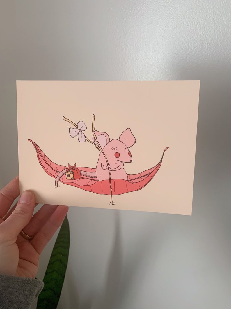 Mouse Traveler Print